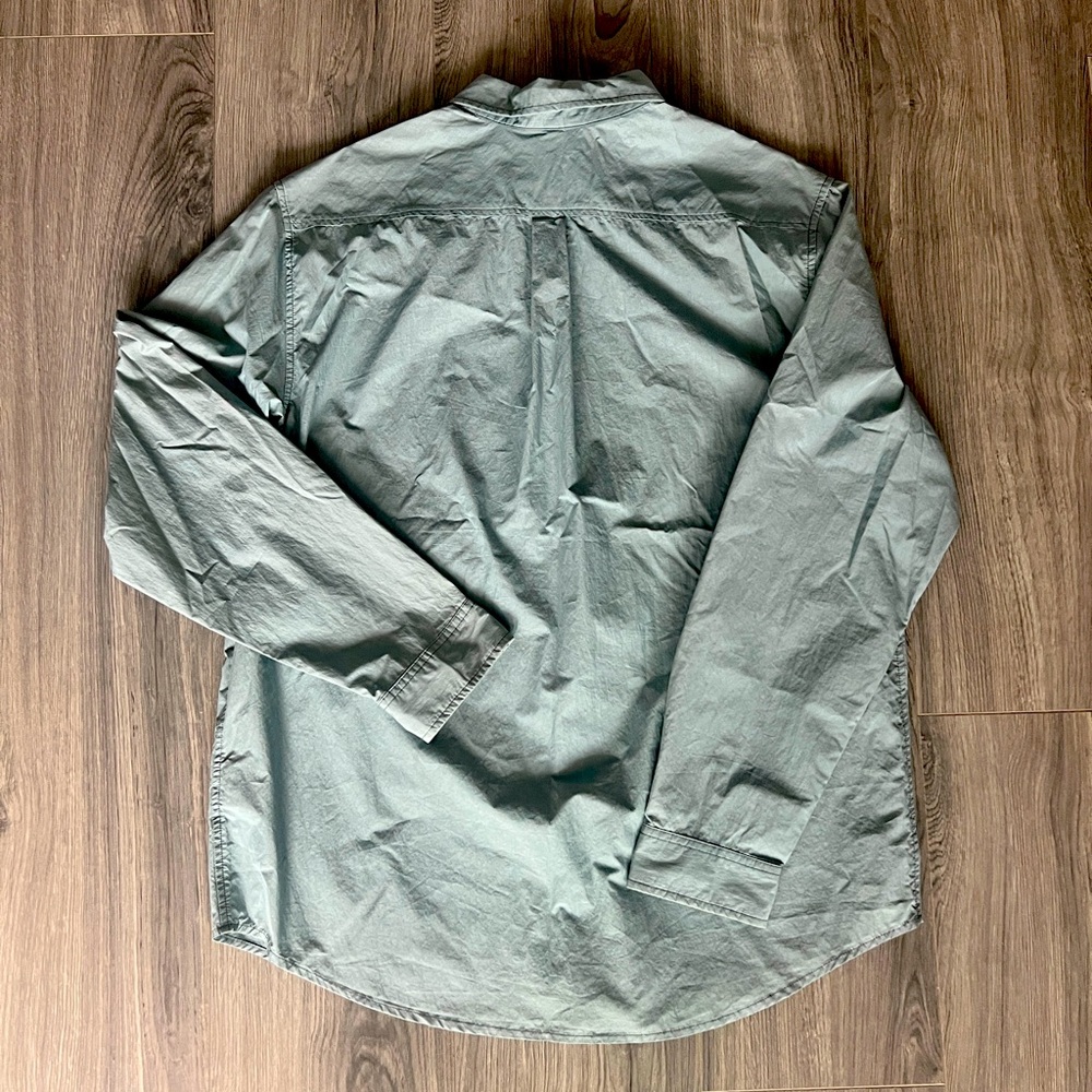 Mens Burton Long Sleeve Button Up-size XL